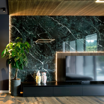 Riqualificazione appartamento zona living open space