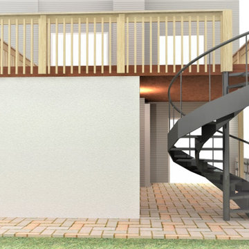 Residential Addition - New Deck and Patio - Ravi's Home Remodel