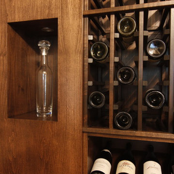 Yarrow Point - Walnut Wine Cellar