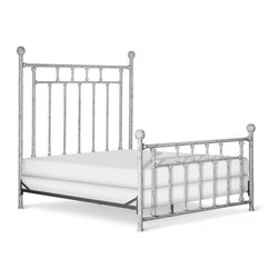 Corsican - Standard Bed, Weathered White - Panel Beds