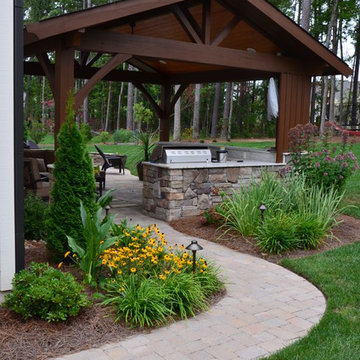 Cary outdoor living room