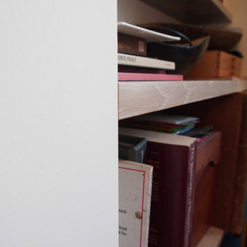 Alcove shelves