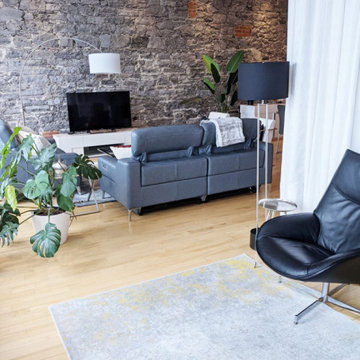 Living room open-concept in Old Montreal