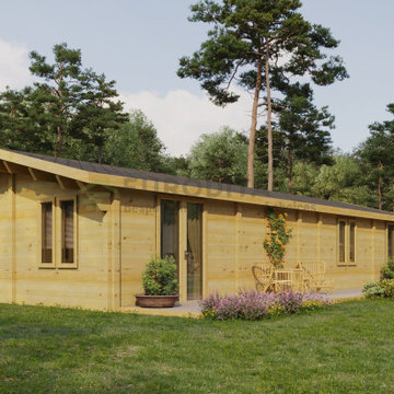 Holiday log cabins-Mobile log cabins