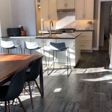 Project 3309-1 Transitional Contemporary Kitchen + Dining Room Remodel Armatage