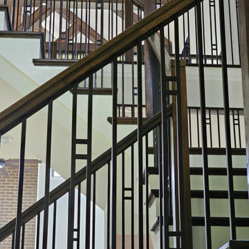 Project #109 | U-Shaped Stairs in Countryside Retreat