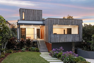Design ideas for a contemporary exterior in Sydney.
