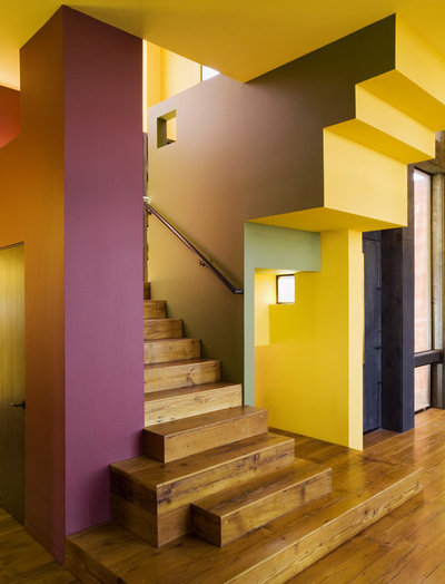 Современный Лестница by House + House Architects