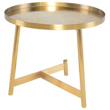 Landon Gold Side Table