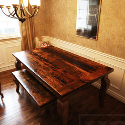 Reclaimed Wood Harvest Tables - Dining Tables