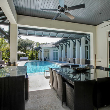 Transitional Resort Style Custom Residence