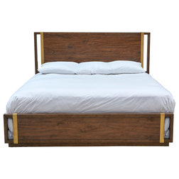 Midcentury Panel Beds by Pulaski Furniture