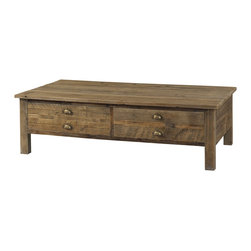 Salvaged Wood Coffee Table - Coffee Tables