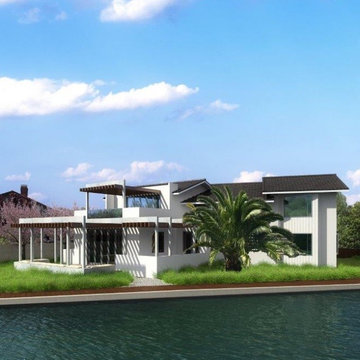 Foster City, San Francisco, Bay Area California Coastal Modern Home