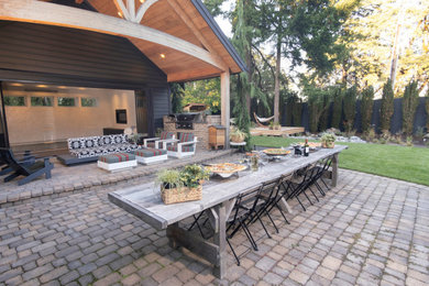 Inspiration for a patio remodel in Portland