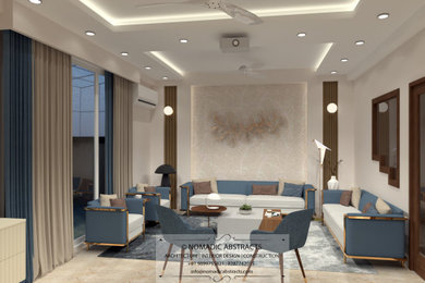 Drawing Room and backyard design