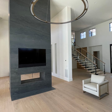 Leon custom soundbar - Santaluz Smart Home installation