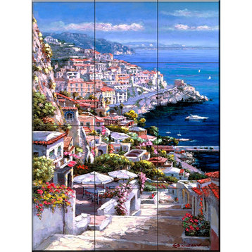 Tile Mural, Amalfi 1 by Sam Park/Soho Editions