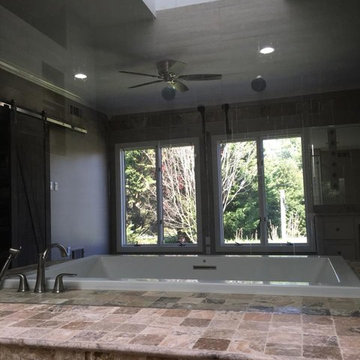 Over sized Master bath haven