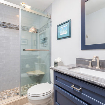 Bathroom - Voorhees (Blue Vanity)