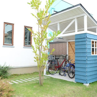 他の地域の独立型トラディショナルスタイルのおしゃれな物置小屋・庭小屋の写真