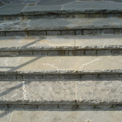 Natural Stone Exterior - Stair Parts