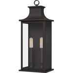 Quoizel Lighting - Quoizel Lighting A8408OZ Abernathy - 2 Light Medium Outdoor Wall - Abernathy outdoor wall lanterns showcase classic dAbernathy 2 Light Me Old Bronze *UL: Suitable for wet locations Energy Star Qualified: n/a ADA Certified: n/a  *Number of Lights: 2-*Wattage:60w Incandescent bulb(s) *Bulb Included:No *Bulb Type:Incandescent *Finish Type:Old Bronze