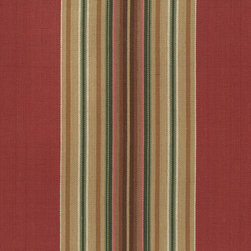 ROTH & TOMPKINS TEXTILES - Enfield Fabric, Barn Red, 54''x36'' - Upholstery Fabric
