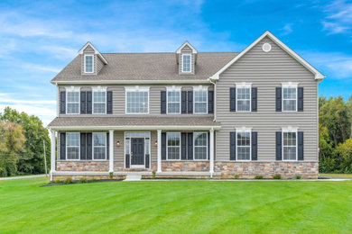 Inspiration for an exterior home remodel in Philadelphia