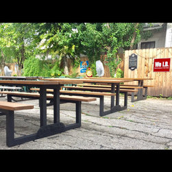 Custom furniture San Antonio, custom tables Texas, Custom light fixtures Texas, - Outdoor Dining Tables