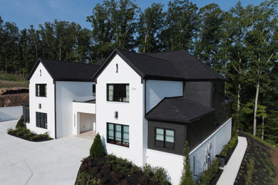 Example of a trendy exterior home design in Atlanta