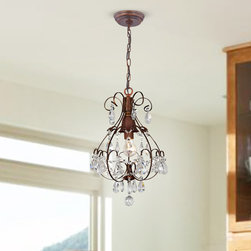 1-Light Chandelier or Pendant - Flush-mount Ceiling Lighting