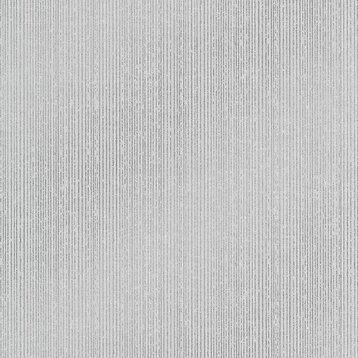 Kenneth James by Brewster 2618-21363 Comares Pewter Stripe Texture Wallpaper
