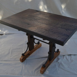 Reclaimed Industrial Table - Dining Tables