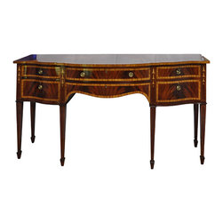 Karges Sideboard with Inlay and Brass Hardware - Products