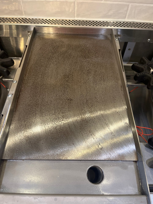 help! Bluestar griddle