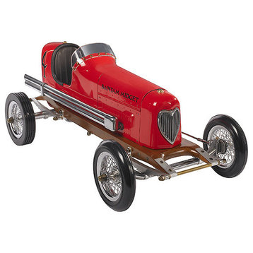 Red Bantam Midget Racecar Model