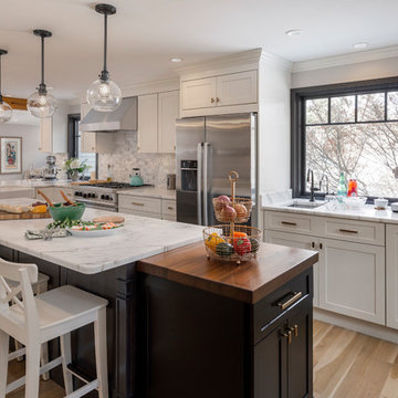 New Direction for an Open Kitchen in Wayland