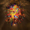 Artemis Vintage Multicolor Blown Glass Chandelier Lighting, W24"x36"