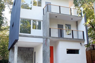 Example of a trendy exterior home design in Atlanta