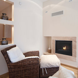 Aries CD - Contemporary Fireplace Design Collection by Astria - Indoor Fireplaces