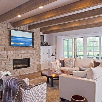 Suamico, WI Wisconsin Log Home