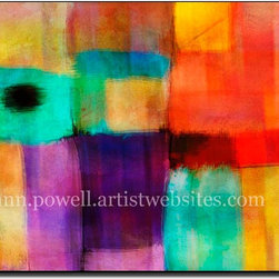 Abstract Study Three - Abstract Wall Art copyright Ann Powell - Artwork