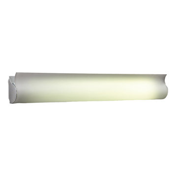 2-Light Vanity Fluoron Collection, Aluminum