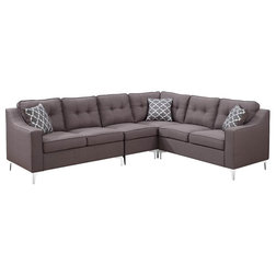 Contemporary Sectional Sofas by AC Pacific Corporation