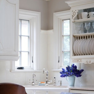 Transitional French Kitchen