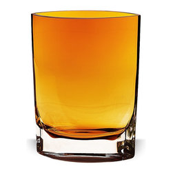 Samantha | 8" Amber Vase - Products