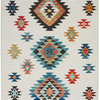 Nourison Navajo NAV07 2'2"x4'3" White Rug