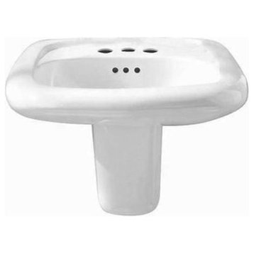 American Standard 0059.020EC Murro Bathroom Sink Knee Guard - White