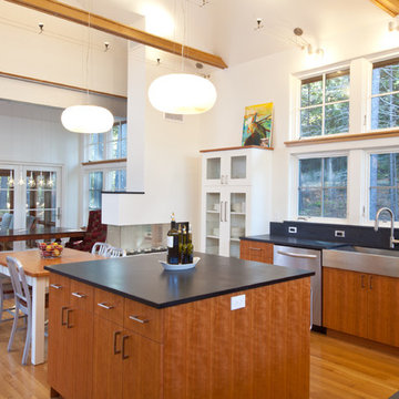 In-town home on the coast